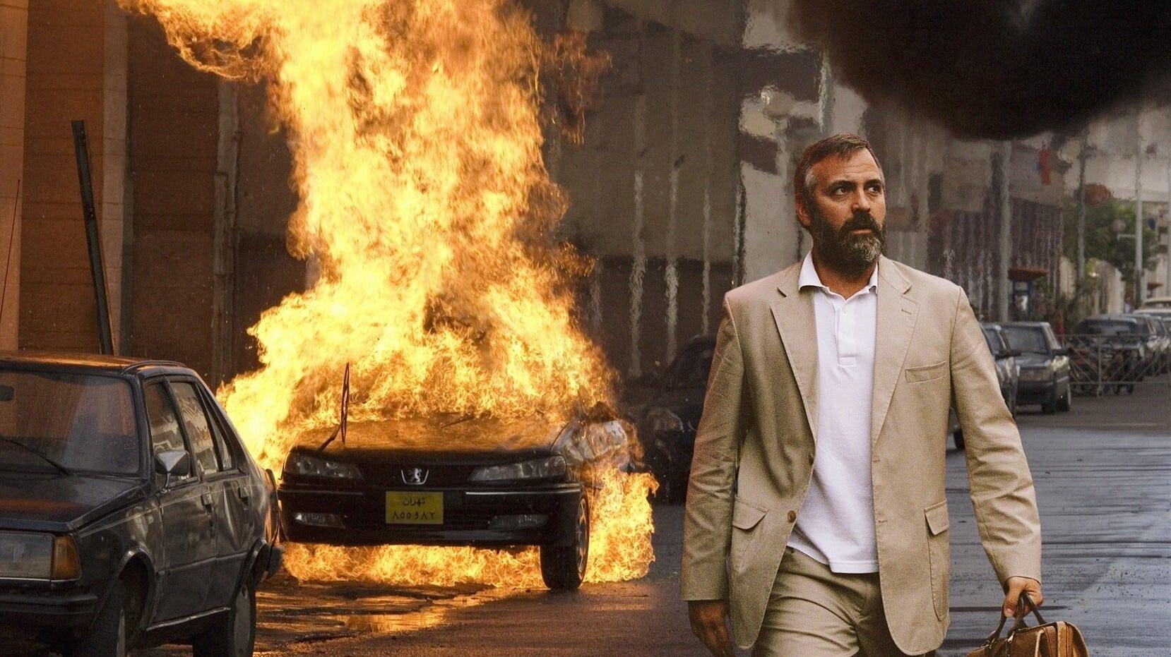 Cinematic background from Syriana 2005 - The Middle Eastern oil industry is the backdrop of this tense drama, which weaves together numerous story lines. Bennett Holiday is an American lawyer in charge of facilitating a dubious merger of oil companies, while Bryan Woodman, a Switzerland-based energy analyst, experiences both personal tragedy and opportunity during a visit with Arabian royalty. Meanwhile, veteran CIA agent Bob Barnes uncovers an assassination plot with unsettling origins.