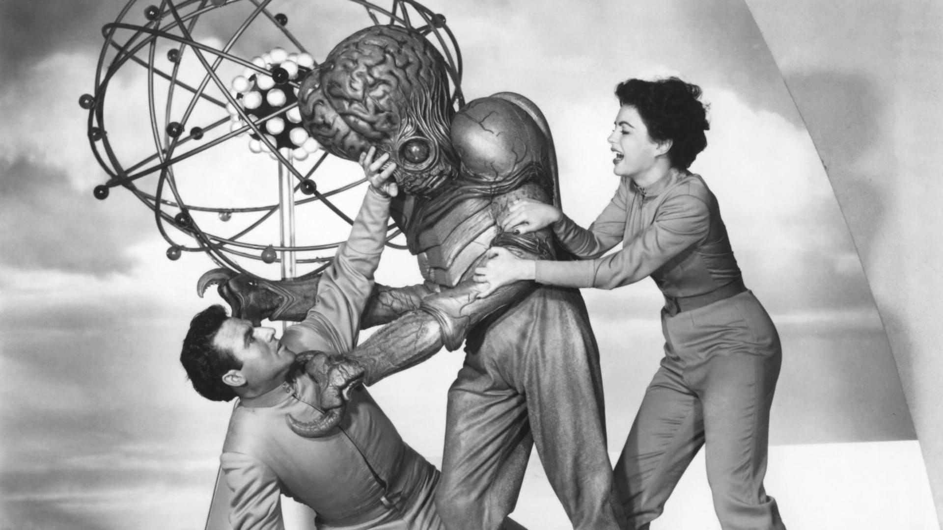 Cinematic background from This Island Earth 1955 - Aliens have landed and are hiding on Earth, but need Earth’s scientists to help them fight an inter-planetary war.