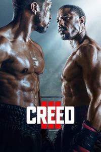 Official poster of Creed III 2023 directed by Michael B. Jordan