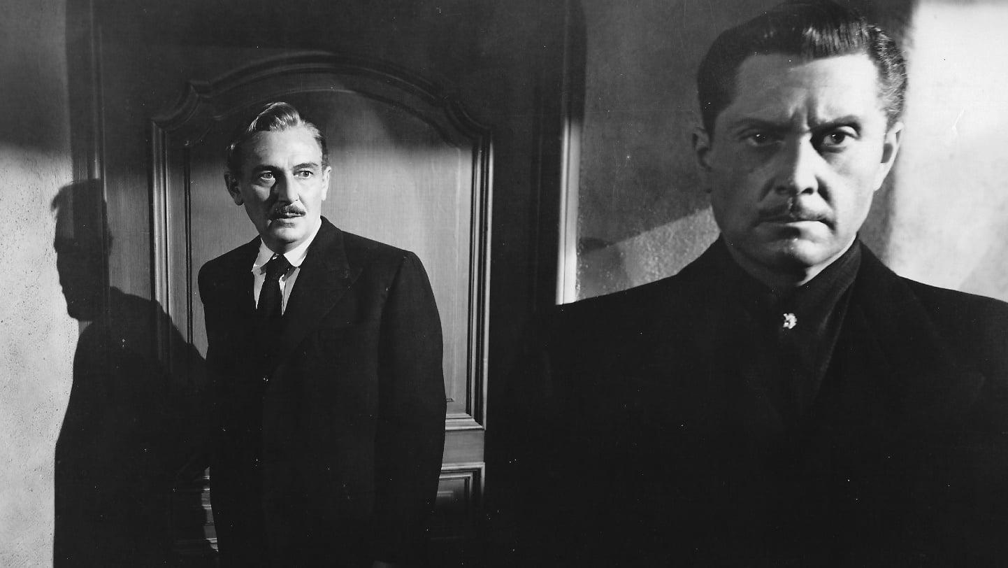 Cinematic background from Address Unknown 1944 - When a German art dealer living in the US returns to his native country he finds himself attracted to Nazi propaganda.