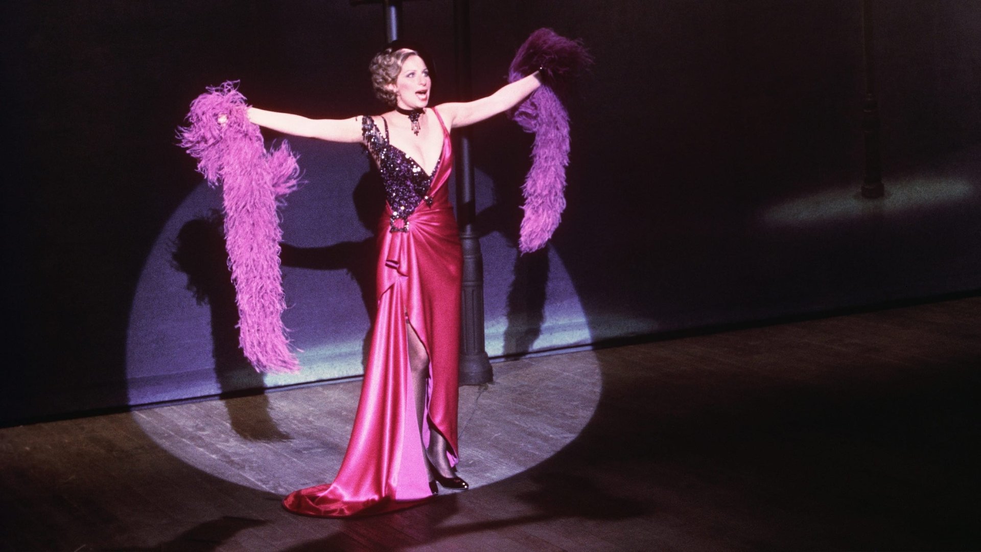 Cinematic background from Funny Lady 1975 - Famous singer Fanny Brice has divorced her first husband Nicky Arnstein. During the Great Depression she has trouble finding work as an artist, but meets Billy Rose, a newcomer who writes lyrics and owns a nightclub.