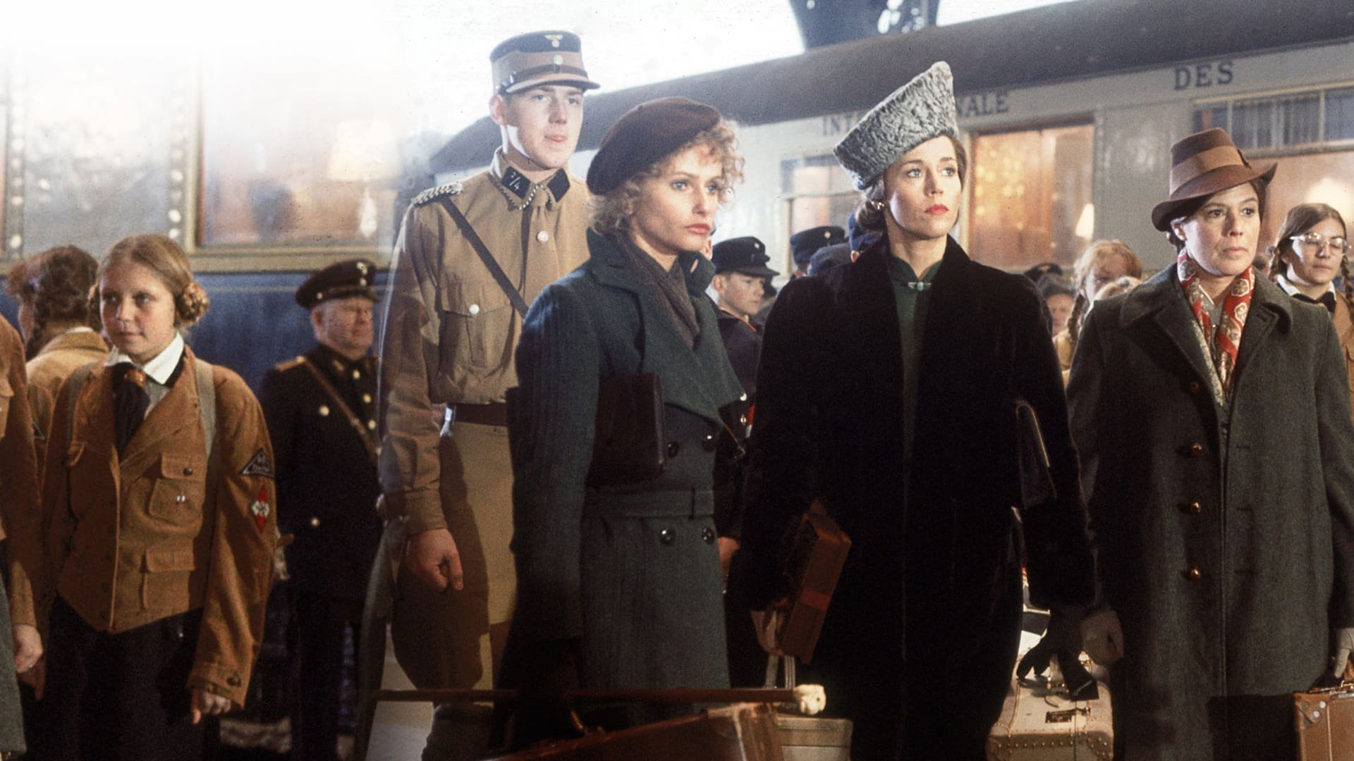 Cinematic background from Julia 1977 - At the behest of an old and dear friend, playwright Lillian Hellman undertakes a dangerous mission to smuggle funds into Nazi Germany.