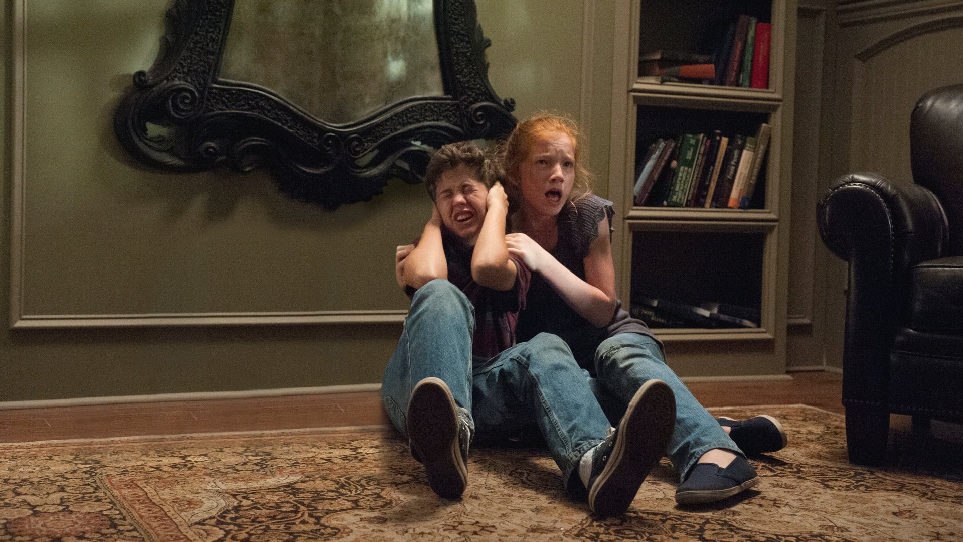 Cinematic background from Oculus 2013 - A woman tries to exonerate her brother's murder conviction by proving that the crime was committed by a supernatural phenomenon.