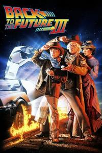 Official poster of Back to the Future Part III 1990 directed by [object Object]