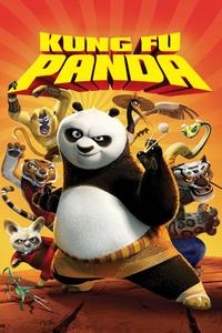 Official poster of Kung Fu Panda 2008 directed by Mark Osborne, John Stevenson