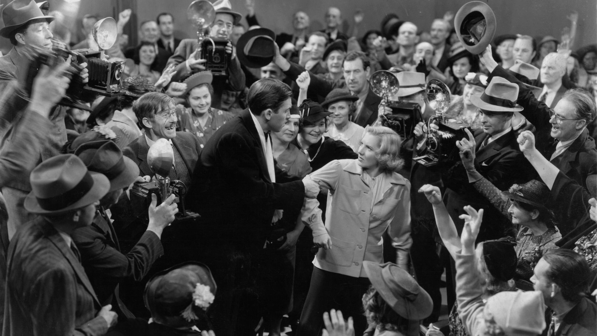 Cinematic background from You Can't Take It with You 1938 - Alice, the only relatively normal member of the eccentric Sycamore family, falls in love with Tony Kirby, but his wealthy banker father and snobbish mother strongly disapprove of the match. When the Kirbys are invited to dinner to become better acquainted with their future in-laws, things don't turn out the way Alice had hoped.