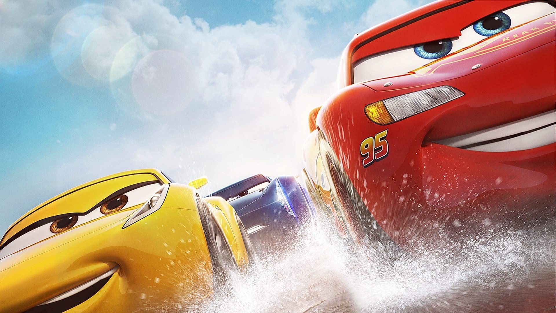 Cinematic background from Cars 3 2017 - Blindsided by a new generation of blazing-fast racers, the legendary Lightning McQueen is suddenly pushed out of the sport he loves. To get back in the game, he will need the help of an eager young race technician with her own plan to win, inspiration from the late Fabulous Hudson Hornet, and a few unexpected turns. Proving that #95 isn't through yet will test the heart of a champion on Piston Cup Racing’s biggest stage!