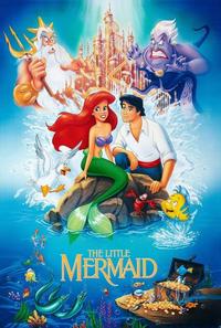 Official poster of The Little Mermaid 1989 directed by [object Object], [object Object]