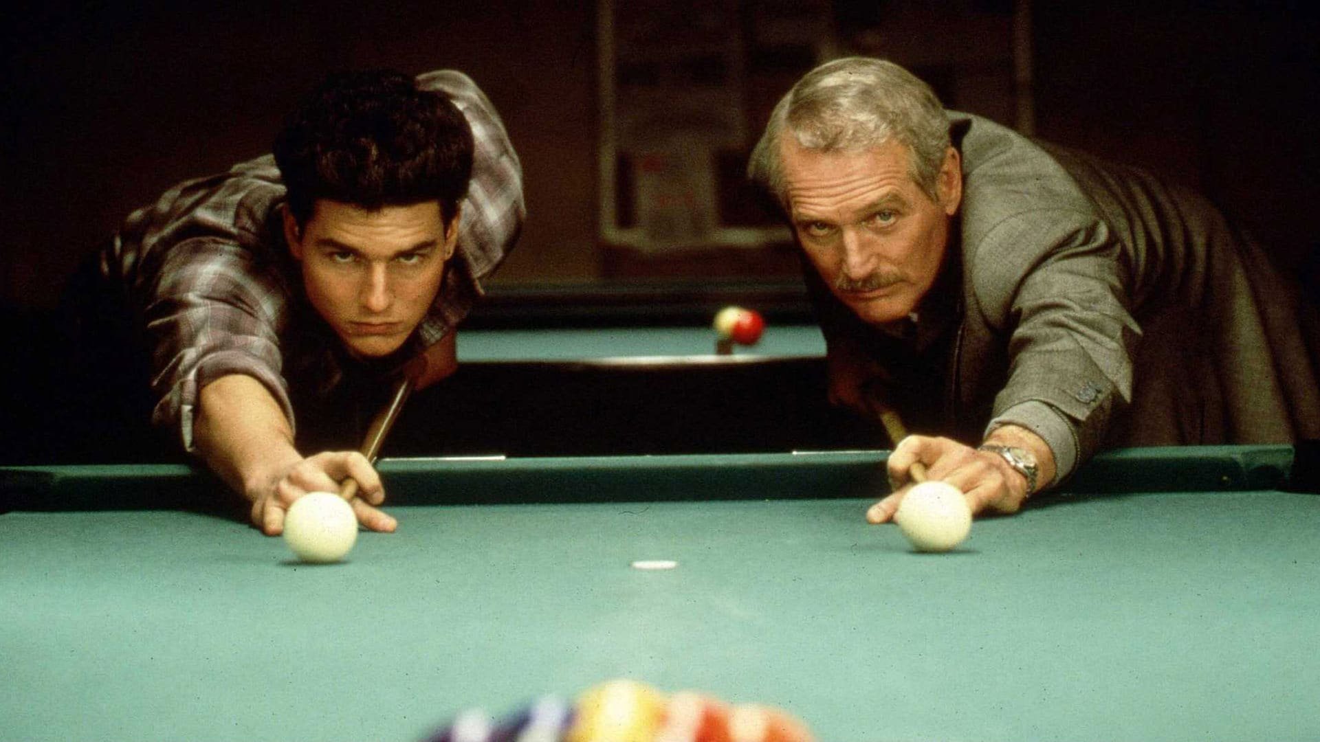 Cinematic background from The Color of Money 1986 - Former pool hustler "Fast Eddie" Felson decides he wants to return to the game by taking a pupil. He meets talented but green Vincent Lauria and proposes a partnership. As they tour pool halls, Eddie teaches Vincent the tricks of scamming, but he eventually grows frustrated with Vincent's showboat antics, leading to an argument and a falling-out. Eddie takes up playing again and soon crosses paths with Vincent as an opponent.