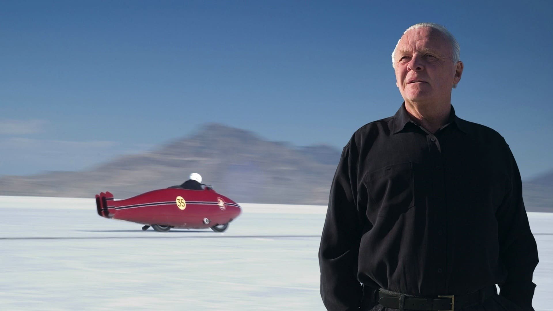 Cinematic background from The World's Fastest Indian 2005 - The life story of New Zealander Burt Munro, who spent years building a 1920 Indian motorcycle—a bike which helped him set the land-speed world record at Utah's Bonneville Salt Flats in 1967.
