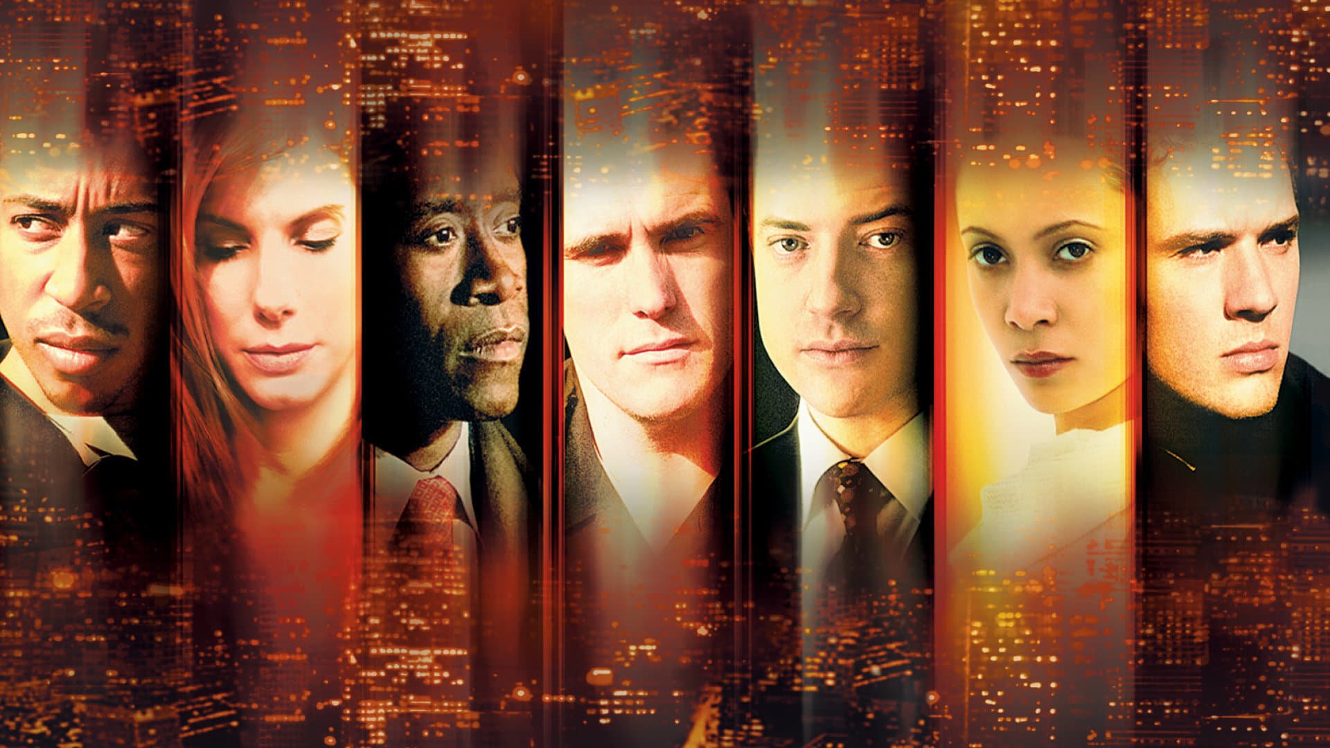 Cinematic background from Crash 2004 - In post-Sept. 11 Los Angeles, tensions erupt when the lives of a Brentwood housewife, her district attorney husband, a Persian shopkeeper, two cops, a pair of carjackers and a Korean couple converge during a 36-hour period.