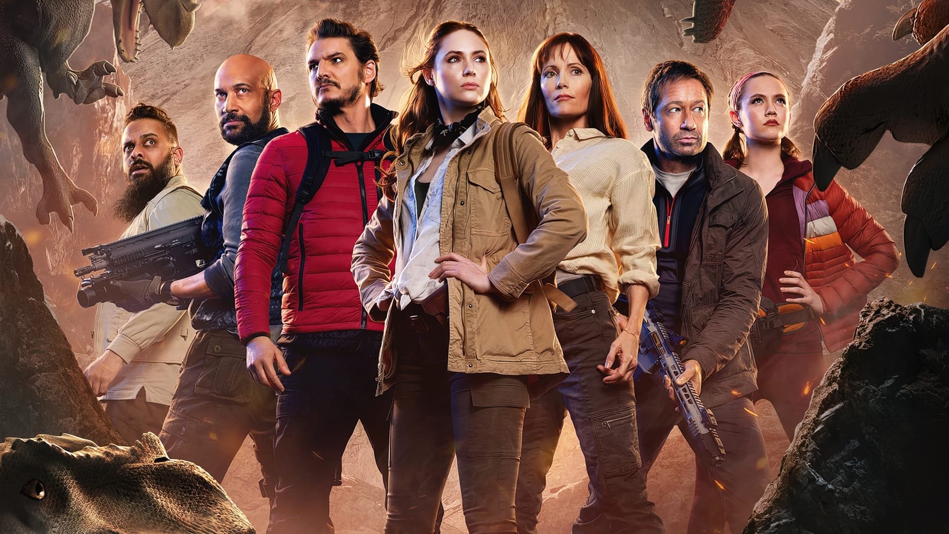 Cinematic background from The Bubble 2022 - Sneaking out. Hooking up. Melting down. The cast and crew of a blockbuster action franchise attempt to shoot a sequel while quarantining at a posh hotel.