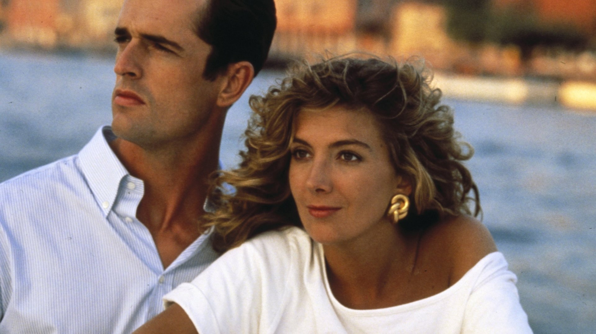 Cinematic background from The Comfort of Strangers 1990 - An Italian diplomat's son follows and seduces English lovers in Venice.