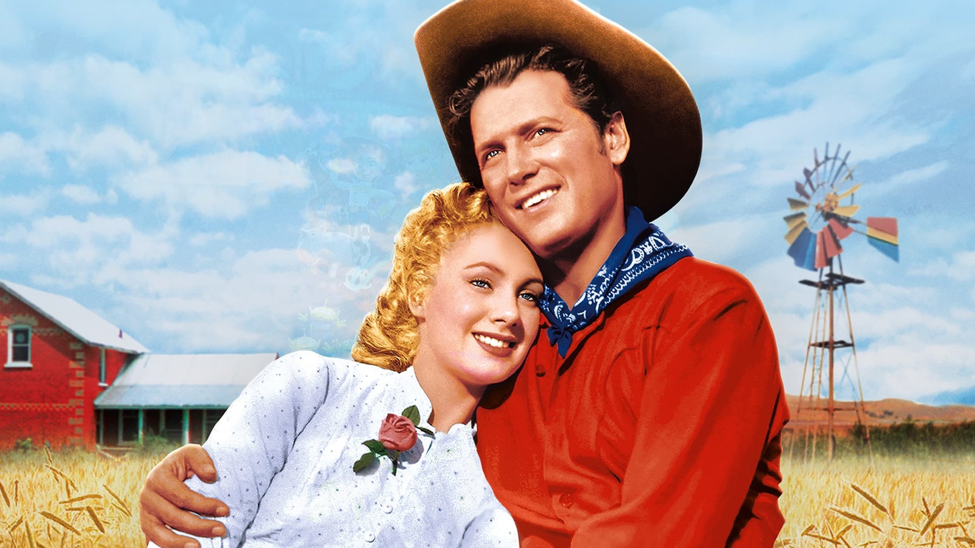 Cinematic background from Oklahoma! 1955 - This joyous celebration of frontier life combines tender romance and violent passion in the Oklahoma Territory of the 1900s with a timeless score filled with unforgettable songs. Rodgers and Hammerstein's hit Broadway musical.