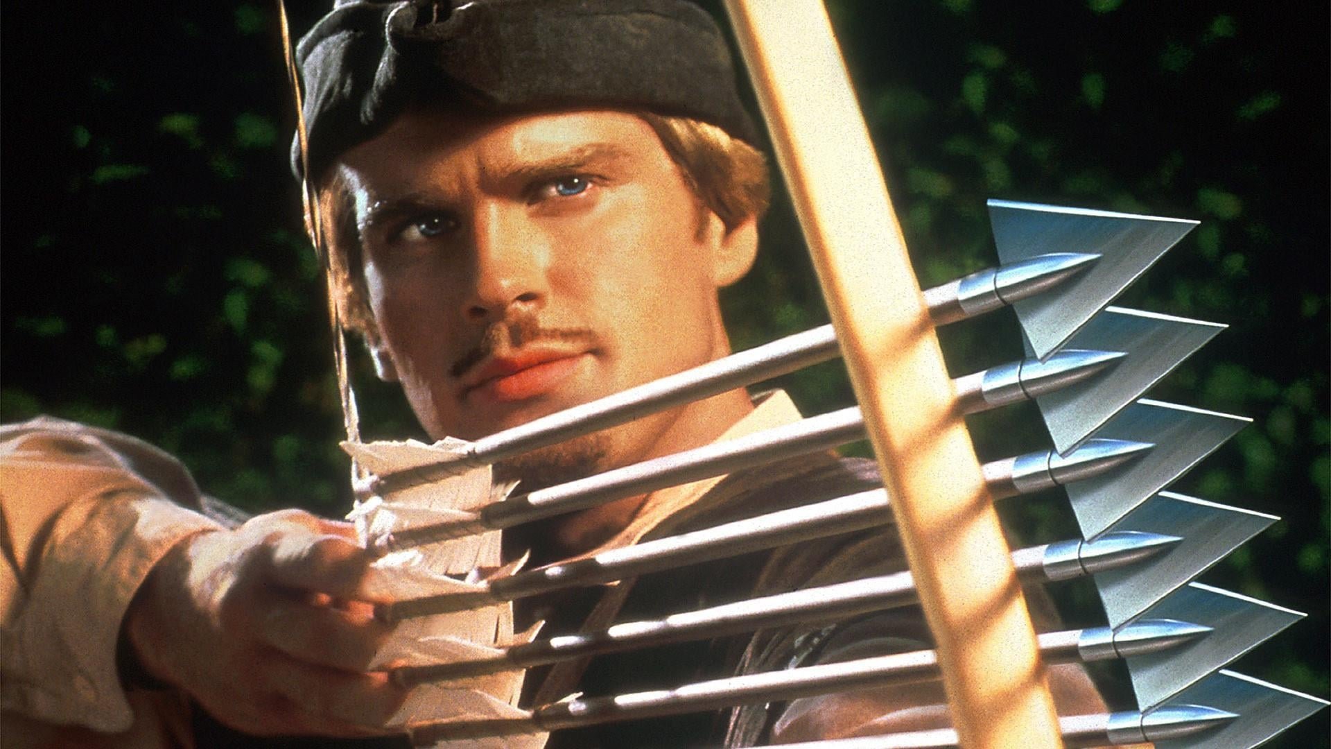 Cinematic background from Robin Hood: Men in Tights 1993 - Robin Hood comes home after fighting in the Crusades to learn that the noble King Richard is in exile and that the despotic King John now rules England, with the help of the Sheriff of Rottingham. Robin Hood assembles a band of fellow patriots to do battle with King John and the Sheriff.