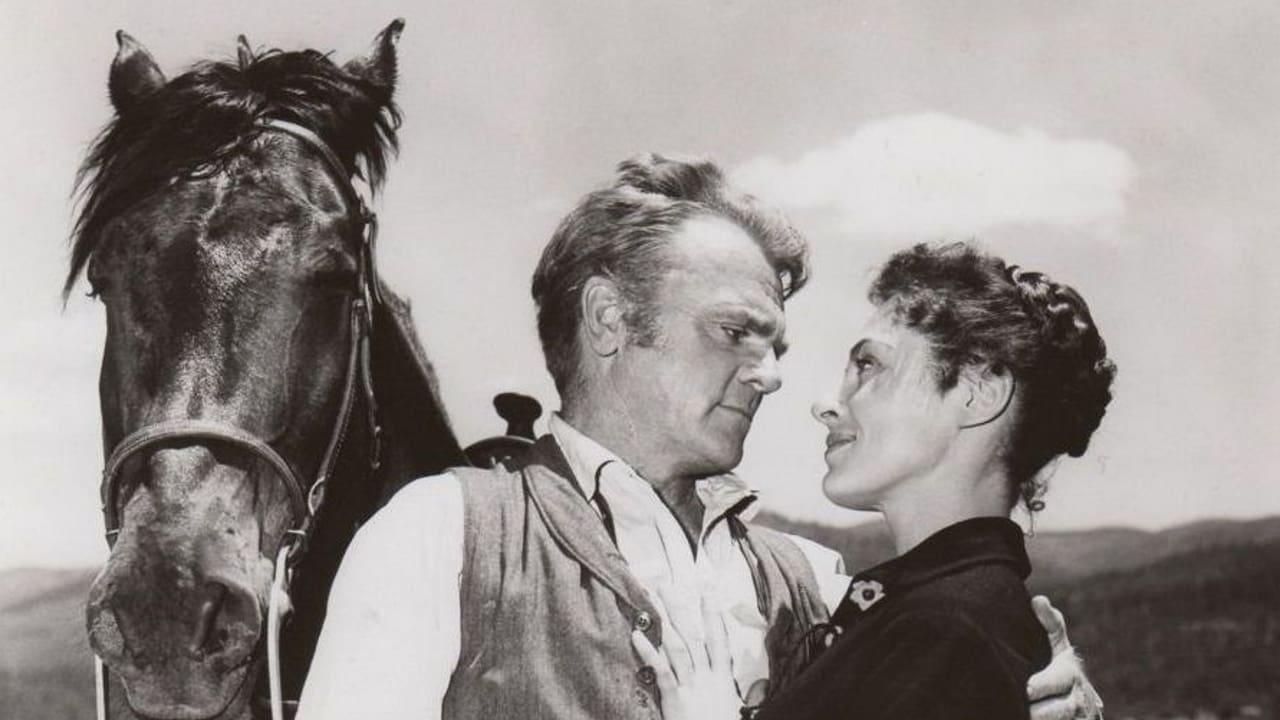 Cinematic background from Run for Cover 1955 - An ex-convict drifter and his flawed young partner are made sheriff and deputy of a Western town.