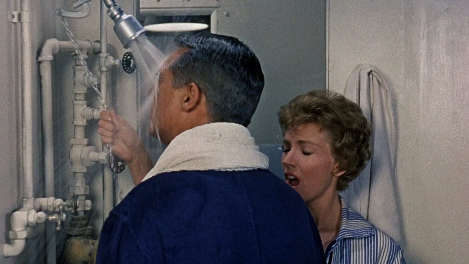 Cinematic background from Operation Petticoat 1959 - A World War II submarine commander finds himself stuck with a damaged sub, a con-man executive officer, and a group of army nurses.