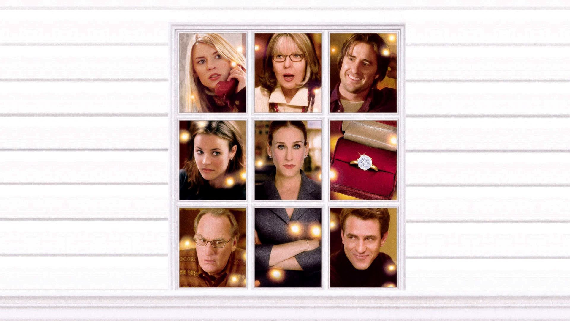 Cinematic background from The Family Stone 2005 - An uptight, conservative businesswoman accompanies her boyfriend to his eccentric and outgoing family's annual Christmas celebration and finds that she's a fish out of water in their free-spirited way of life.