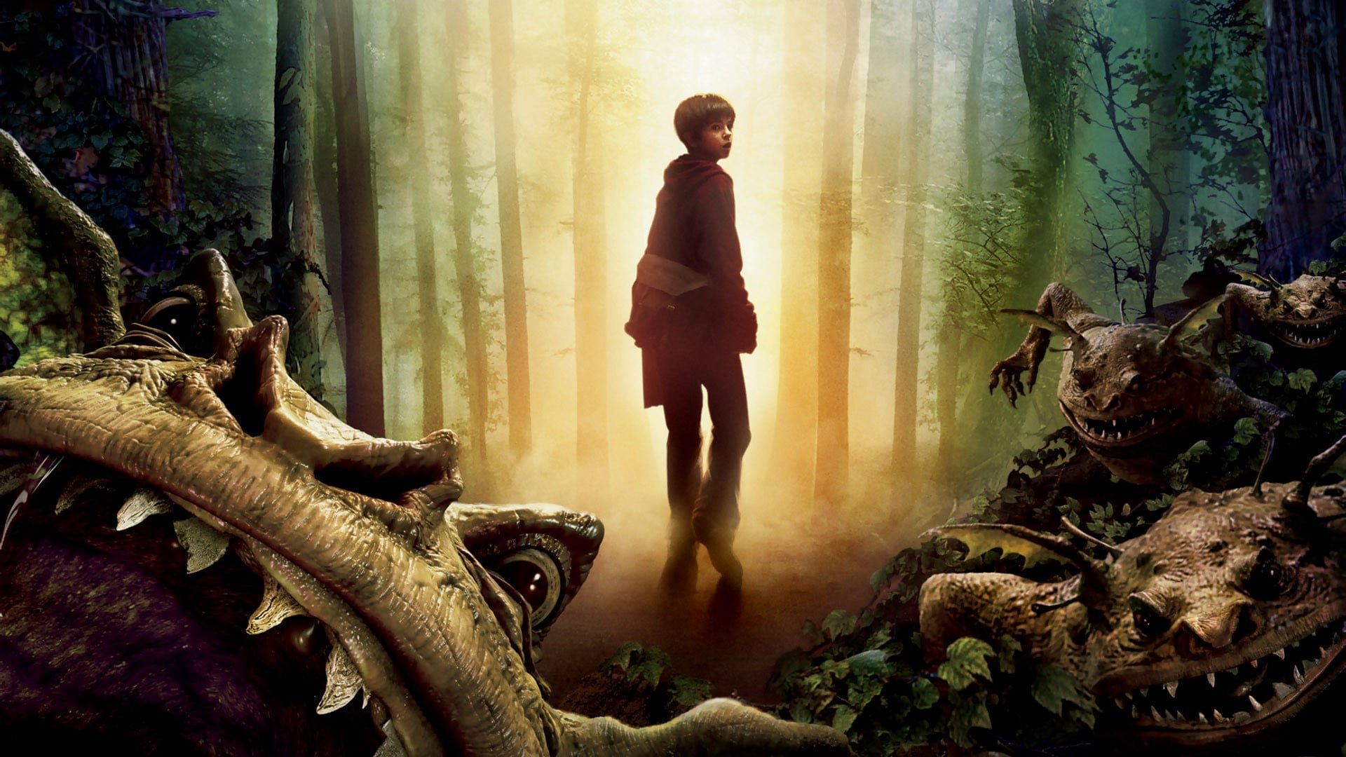 Cinematic background from The Spiderwick Chronicles 2008 - Upon moving into the run-down Spiderwick Estate with their mother, twin brothers Jared and Simon Grace, along with their sister Mallory, find themselves pulled into an alternate world full of faeries and other creatures.