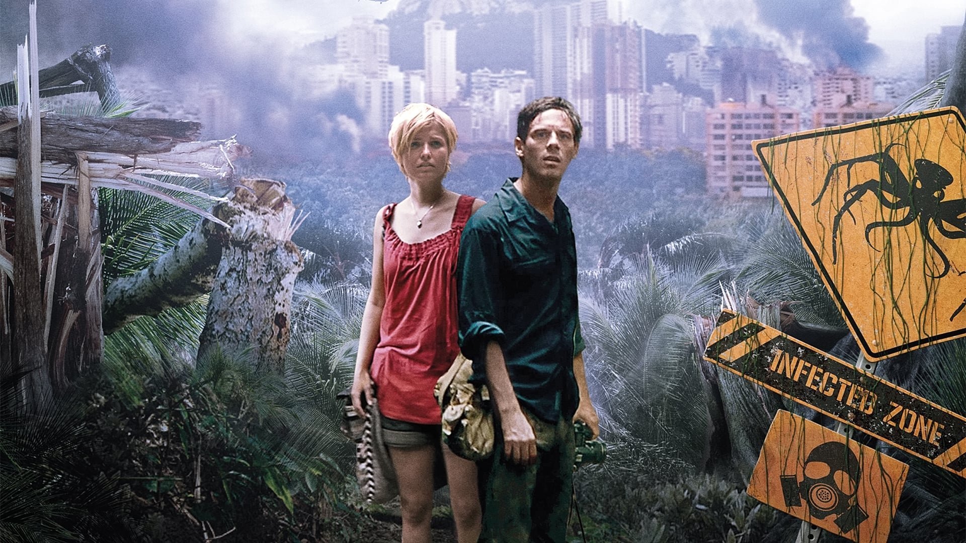 Cinematic background from Monsters 2010 - Six years ago NASA discovered the possibility of alien life within our solar system. A probe was launched to collect samples, but crashed upon re-entry over Central America. Soon after, new life forms began to appear and half of Mexico was quarantined as an infected zone. Today, the American and Mexican military still struggle to contain "the creatures," while a journalist agrees to escort a shaken tourist through the infected zone in Mexico to the safety of the U.S. border.