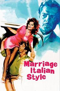 Official poster of Marriage Italian Style 1964 directed by [object Object]