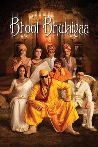Official poster of Bhool Bhulaiyaa 2007 directed by Priyadarshan