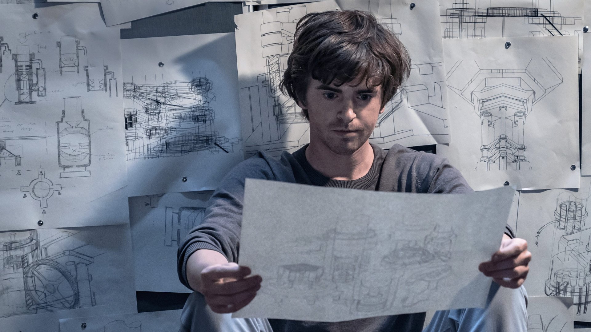 Cinematic background from The Vault 2021 - Madrid, Spain, 2010. While the whole city follows the national team's successful participation in the World Cup, a group of daring thieves look for a way into one of the most secure and guarded places on the planet.