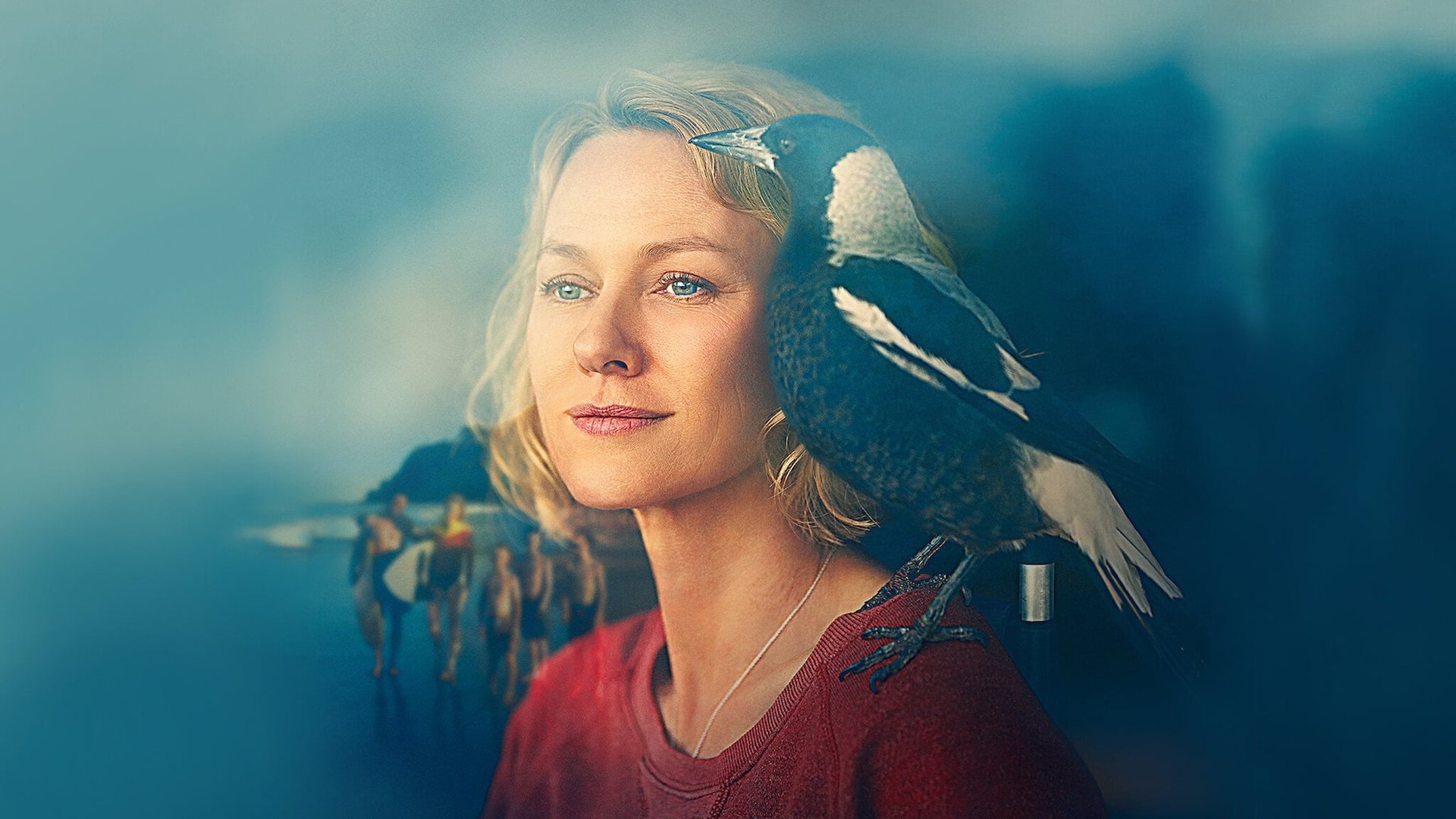 Cinematic background from Penguin Bloom 2020 - When an unlikely ally enters the Bloom family's world in the form of an injured baby magpie they name Penguin, the bird’s arrival makes a profound difference in the struggling family’s life.