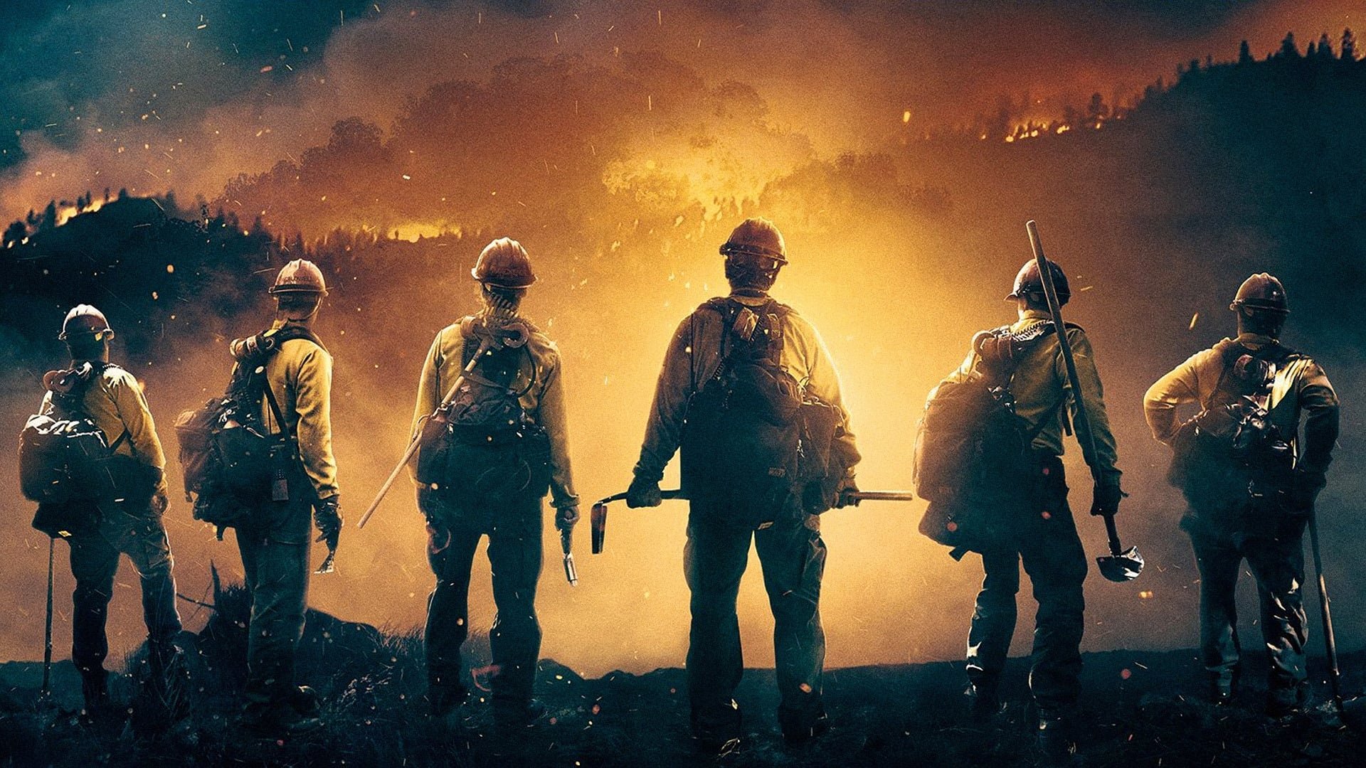 Cinematic background from Only the Brave 2017 - Members of the Granite Mountain Hotshots battle deadly wildfires to save an Arizona town.
