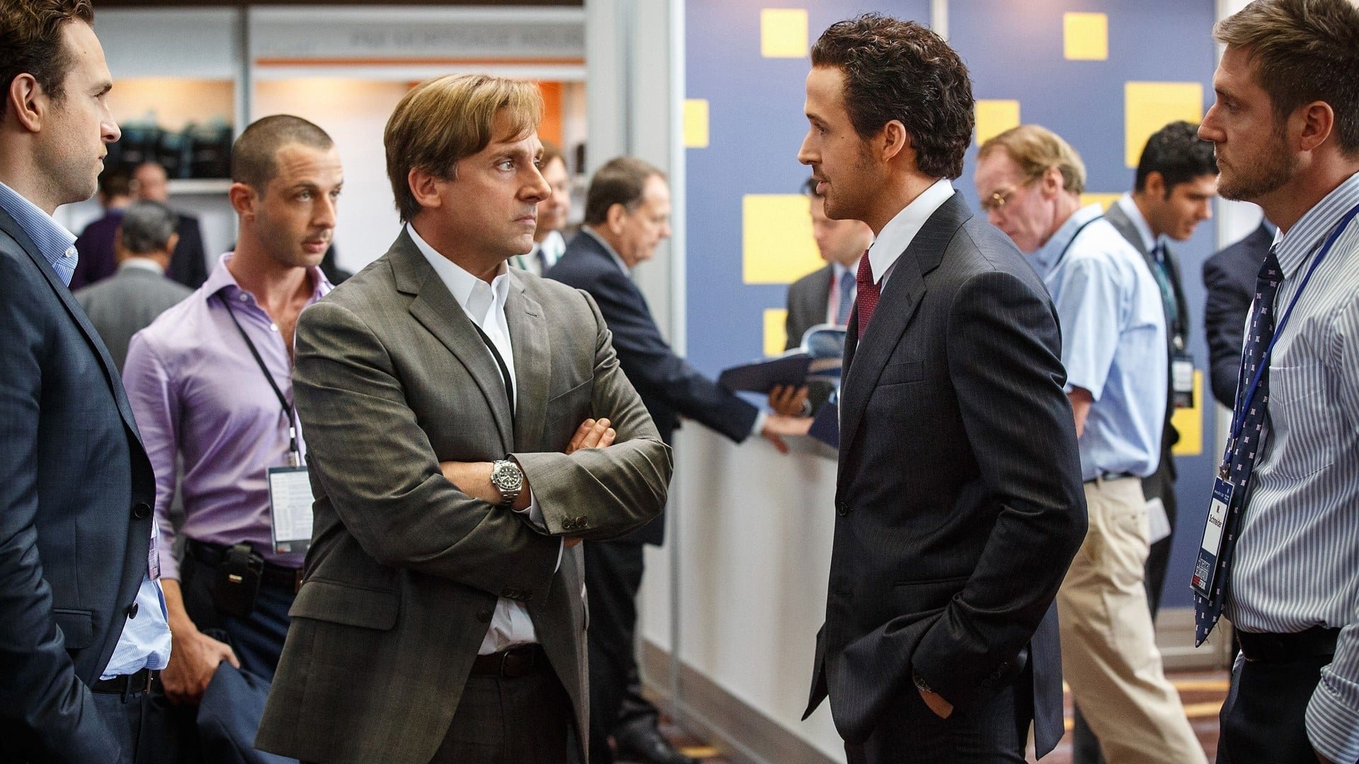 Cinematic background from The Big Short 2015 - The men who made millions from a global economic meltdown.
