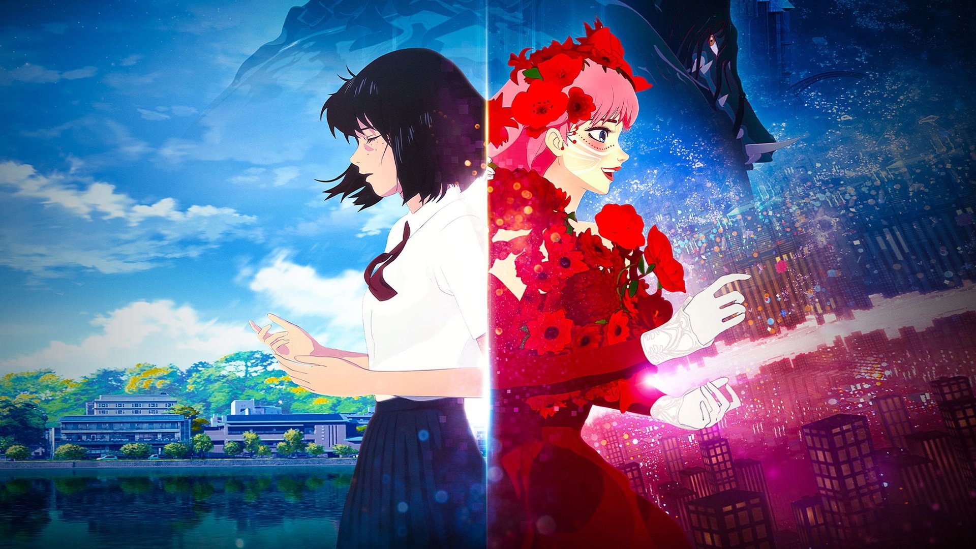 Cinematic background from Belle 2021 - Suzu is a 17-year-old high-school student living in a rural town with her father. Wounded by the loss of her mother at a young age, Suzu one day discovers the massive online world "U" and dives into this alternate reality as her avatar, Belle. Before long, all of U's eyes are fixed on Belle, when, suddenly, a mysterious, dragon-like figure appears before her.