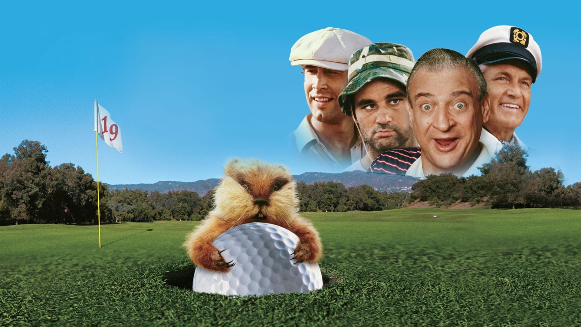 Cinematic background from Caddyshack 1980 - At an exclusive country club, an ambitious young caddy, Danny Noonan, eagerly pursues a caddy scholarship in hopes of attending college and, in turn, avoiding a job at the lumber yard. In order to succeed, he must first win the favour of the elitist Judge Smails, and then the caddy golf tournament which Smails sponsors.