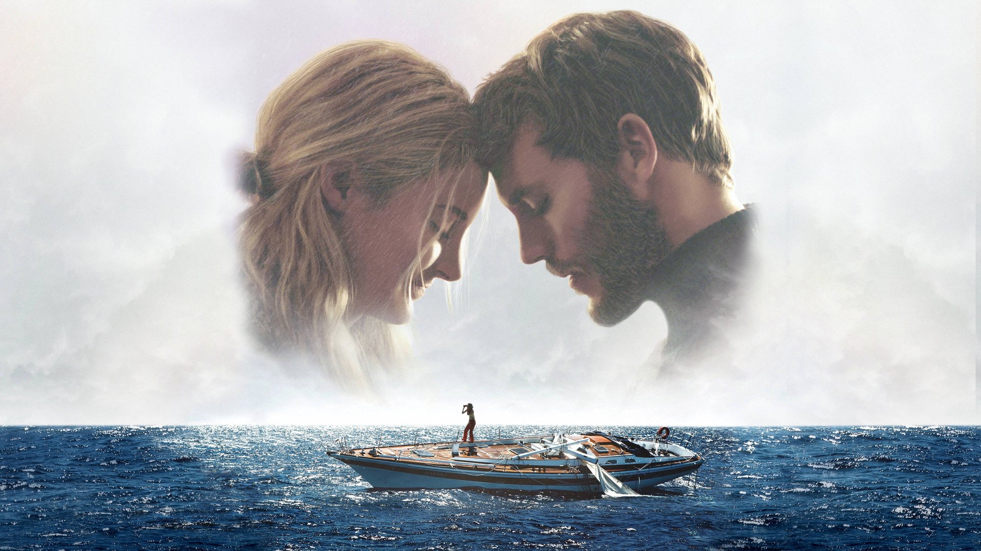 Cinematic background from Adrift 2018 - Tami Oldham and Richard Sharp couldn't anticipate that they would be sailing directly into one of the most catastrophic hurricanes in recorded history. In the aftermath of the storm, Tami awakens to find Richard badly injured and their boat in ruins. With no hope of rescue, Tami must now find the strength and determination to save herself and the only man she has ever loved.