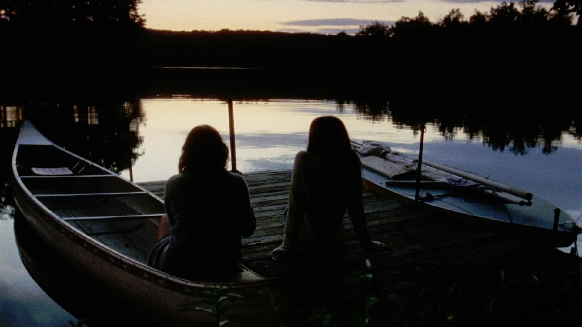 Cinematic background from Queen of Earth 2015 - Two women retreat to a lake house to get a break from the pressures of the outside world, only to realize how disconnected from each other they have become, allowing their suspicions to bleed into reality.