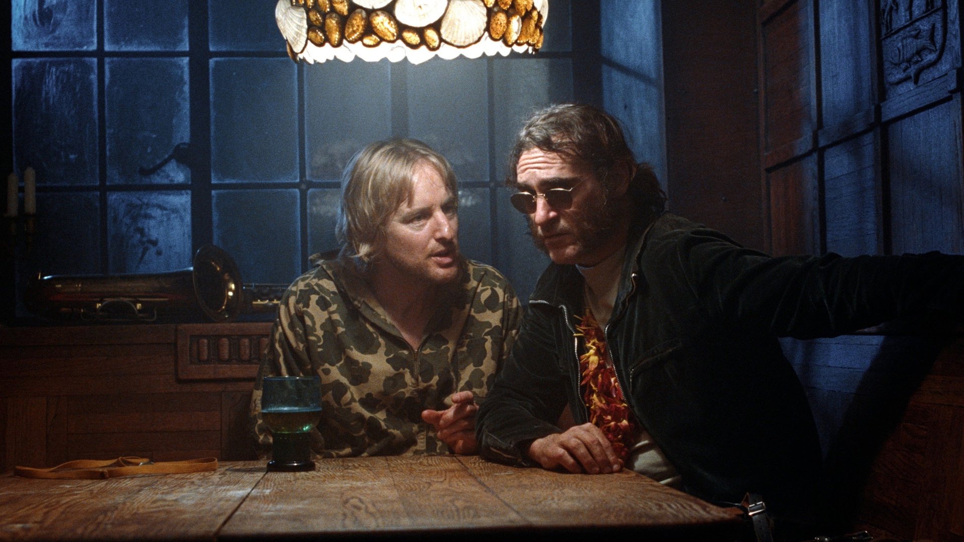 Cinematic background from Inherent Vice 2014 - In Los Angeles at the turn of the 1970s, drug-fueled detective Larry "Doc" Sportello investigates the disappearance of an ex-girlfriend.