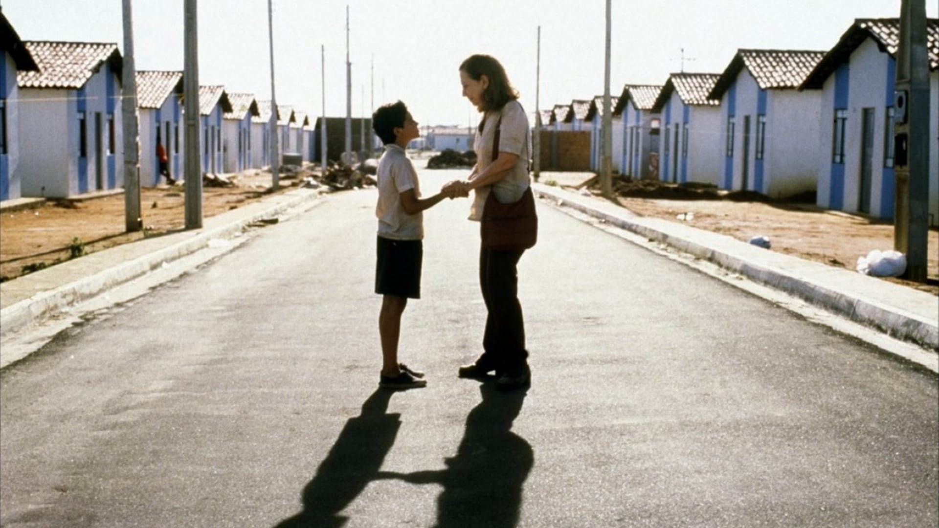 Cinematic background from Central Station 1998 - An emotive journey of a former school teacher, who writes letters for illiterate people, and a young boy, whose mother has just died, as they search for the father he never knew.