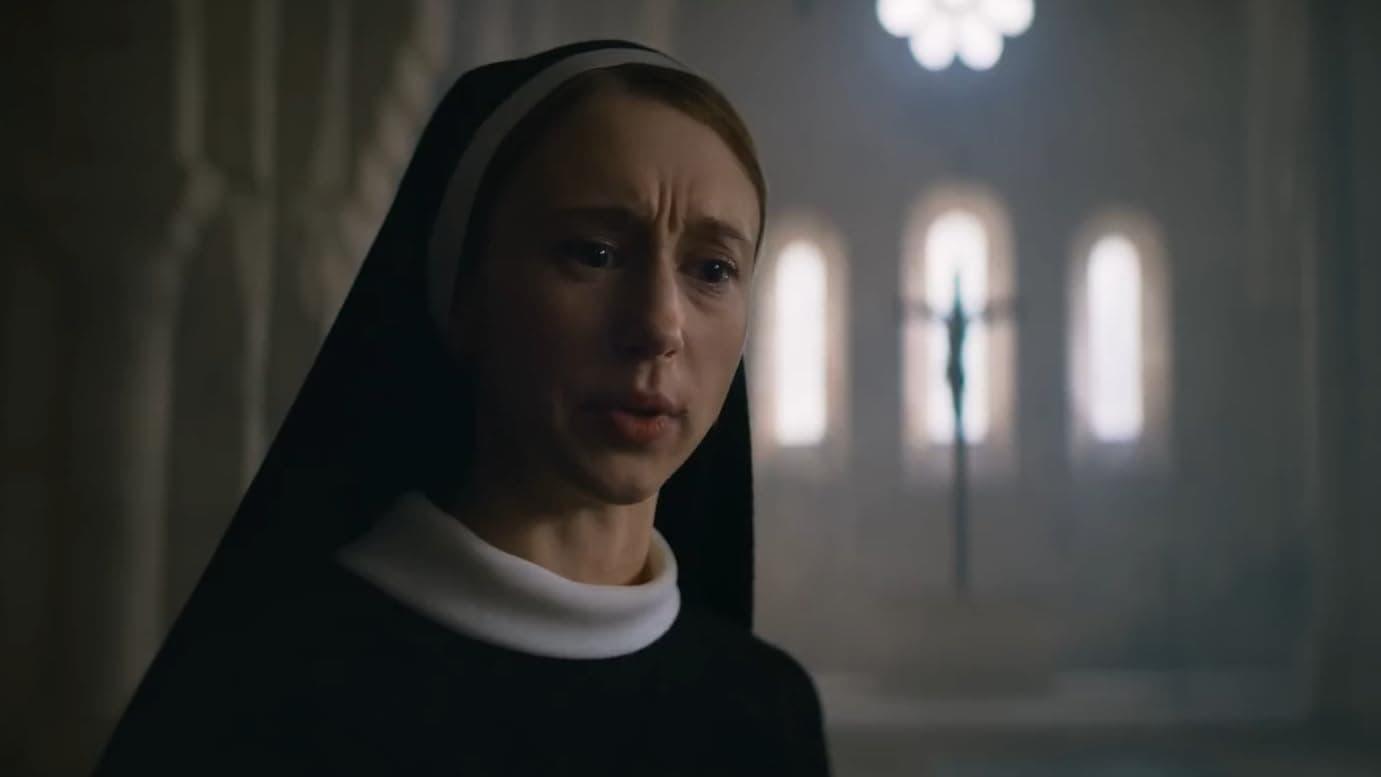 Cinematic background from The Nun II 2023 - In 1956 France, a priest is violently murdered, and Sister Irene begins to investigate. She once again comes face-to-face with a powerful evil.