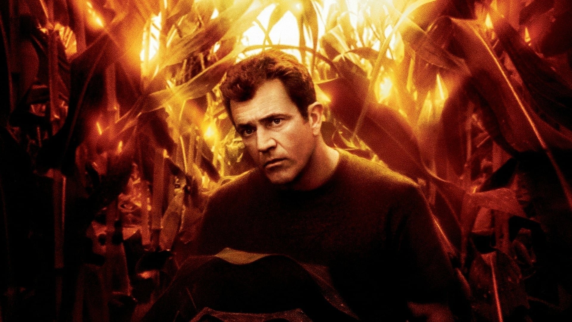 Cinematic background from Signs 2002 - A family living on a farm finds mysterious crop circles in their fields which suggests something more frightening to come.