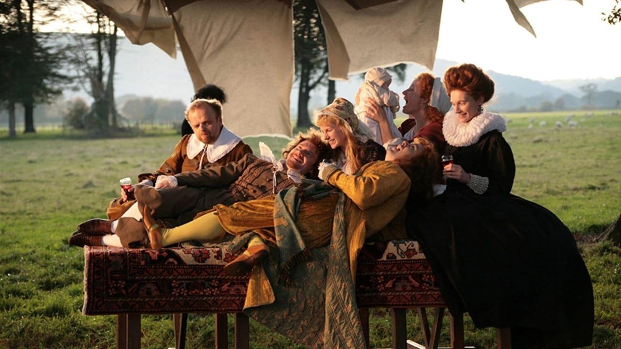 Cinematic background from Nightwatching 2007 - An extravagant, exotic and moving look at Rembrandt's romantic and professional life, and the controversy he created by the identification of a murderer in the painting The Night Watch.