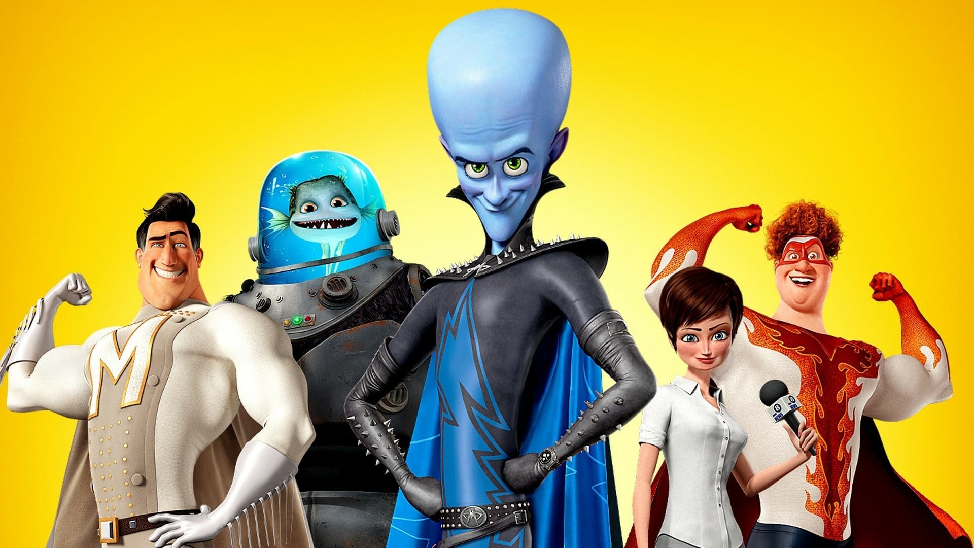 Cinematic background from Megamind 2010 - After Megamind, a highly intelligent alien supervillain, defeats his long-time nemesis Metro Man, Megamind creates a new hero to fight, but must act to save the city when his "creation" becomes an even worse villain than he was.