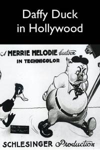Official poster of Daffy Duck in Hollywood 1938 directed by Tex Avery