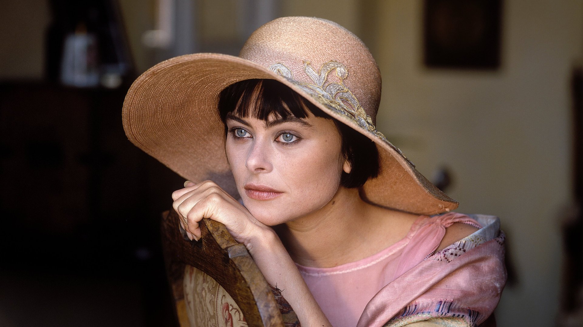 Cinematic background from Enchanted April 1991 - Four English women, unhappy with their lives, rent an Italian villa on holiday.