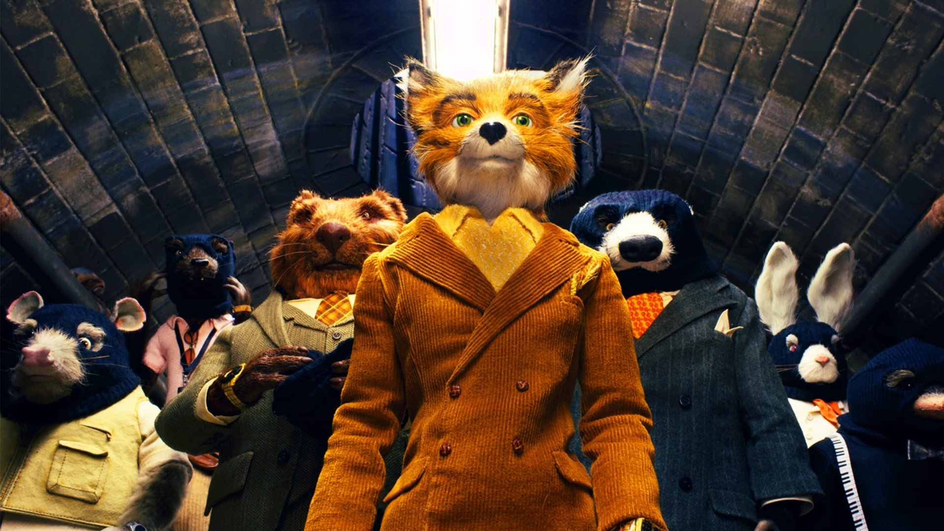 Cinematic background from Fantastic Mr. Fox 2009 - The Fantastic Mr. Fox, bored with his current life, plans a heist against the three local farmers. The farmers, tired of sharing their chickens with the sly fox, seek revenge against him and his family.