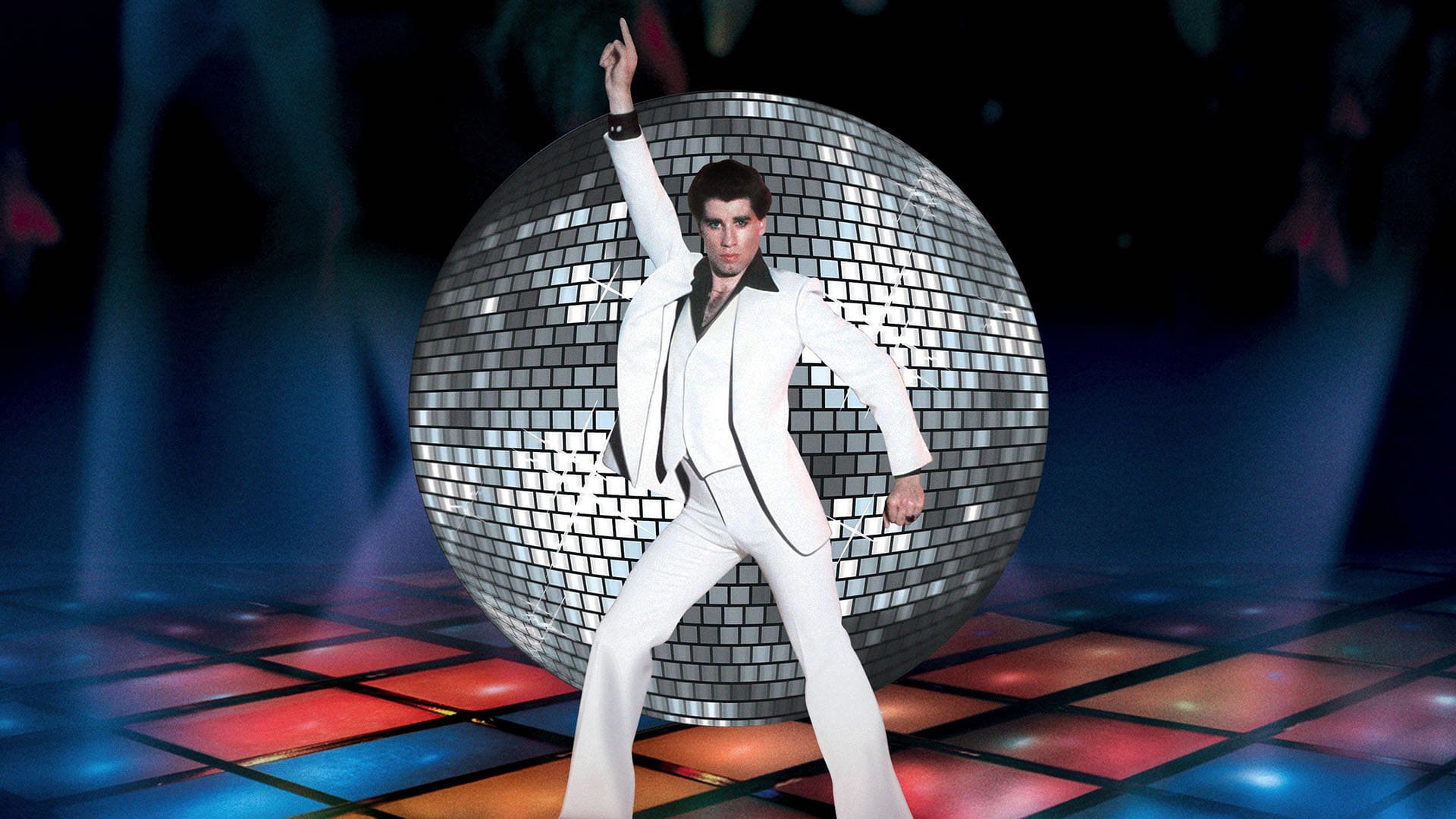 Cinematic background from Saturday Night Fever 1977 - Tony spends his Saturdays at a disco where his stylish moves raise his popularity among the patrons. But his life outside the disco is not easy and things change when he gets attracted to Stephanie.