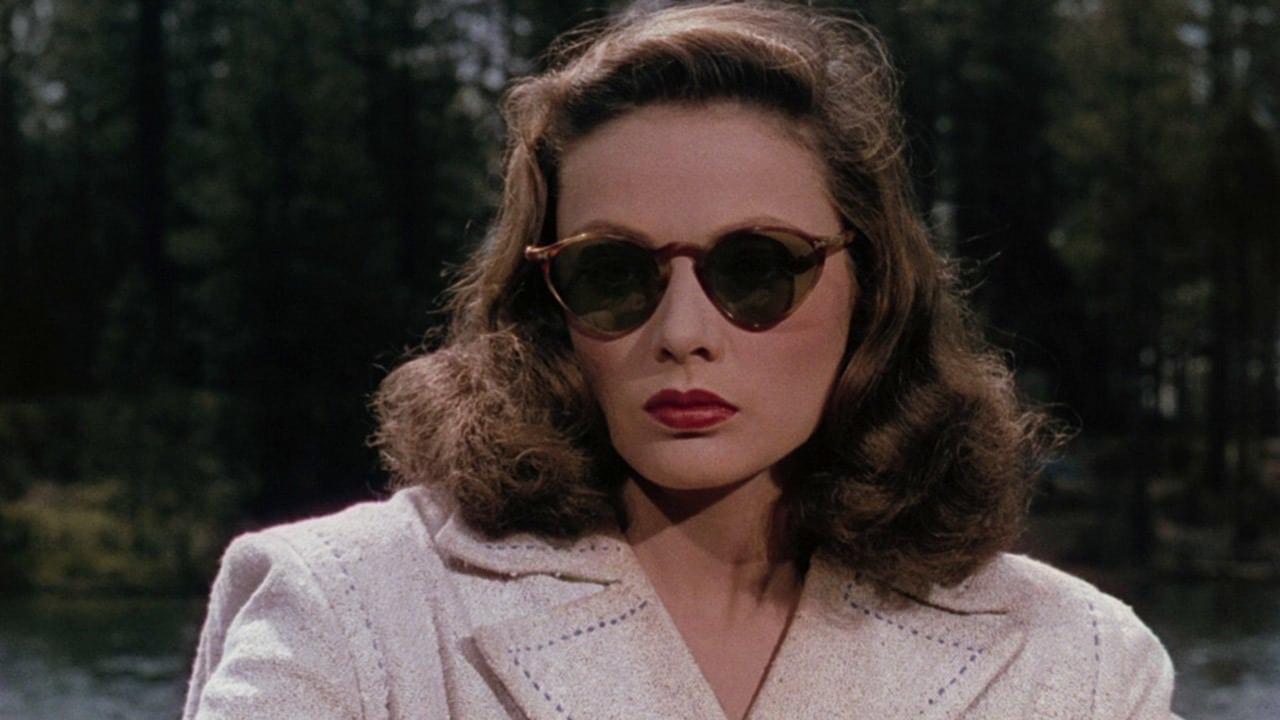 Cinematic background from Leave Her to Heaven 1945 - A socialite marries a prominent novelist, which spurs a violent, obsessive, and dangerous jealousy in her.