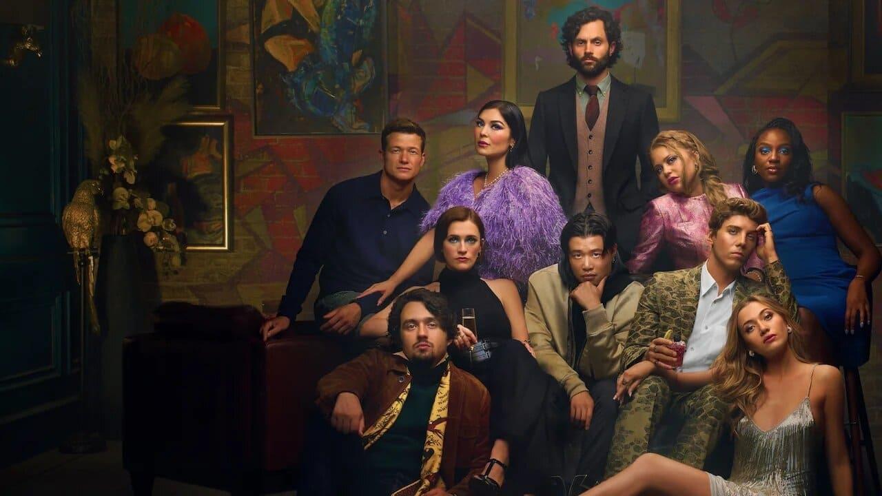 Cinematic background from You 2018 - 2024 - A dangerously charming, intensely obsessive young man goes to extreme measures to insert himself into the lives of those he is transfixed by.