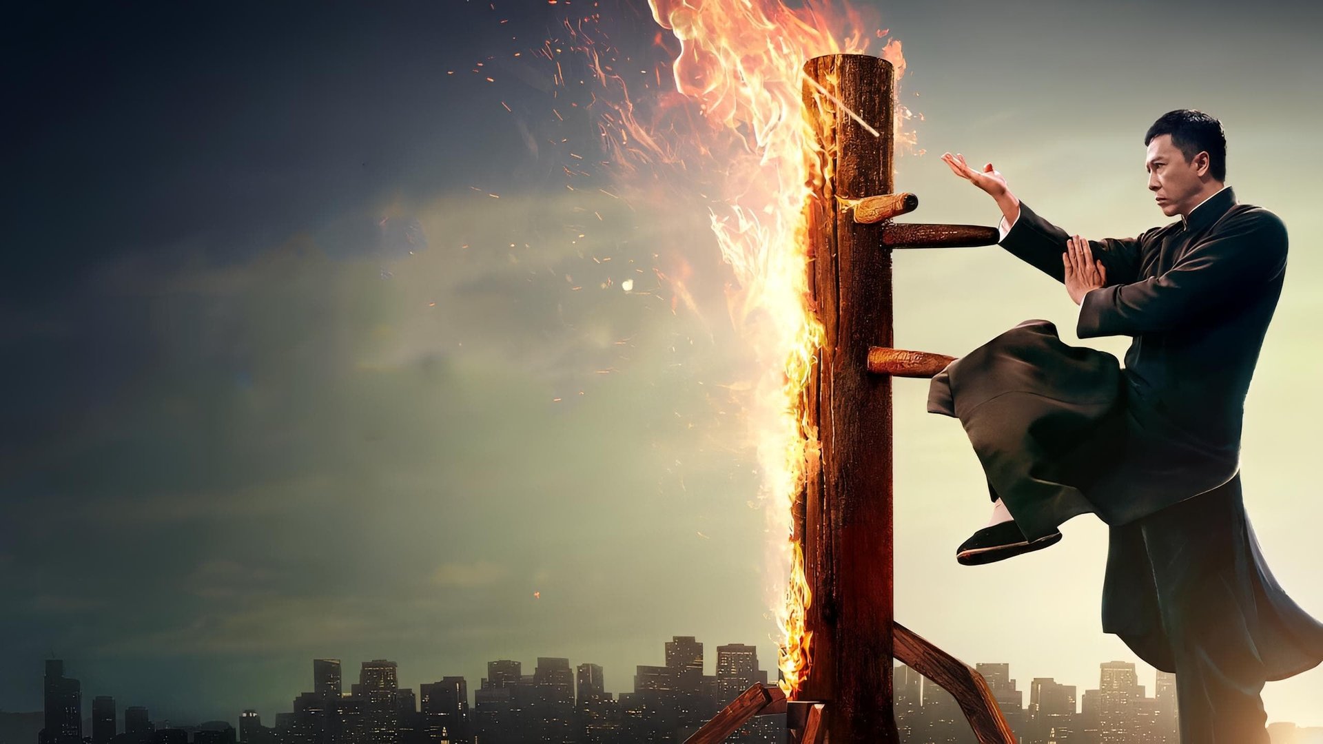 Cinematic background from Ip Man 4: The Finale 2019 - Following the death of his wife, Ip Man travels to San Francisco to ease tensions between the local kung fu masters and his star student, Bruce Lee, while searching for a better future for his son.