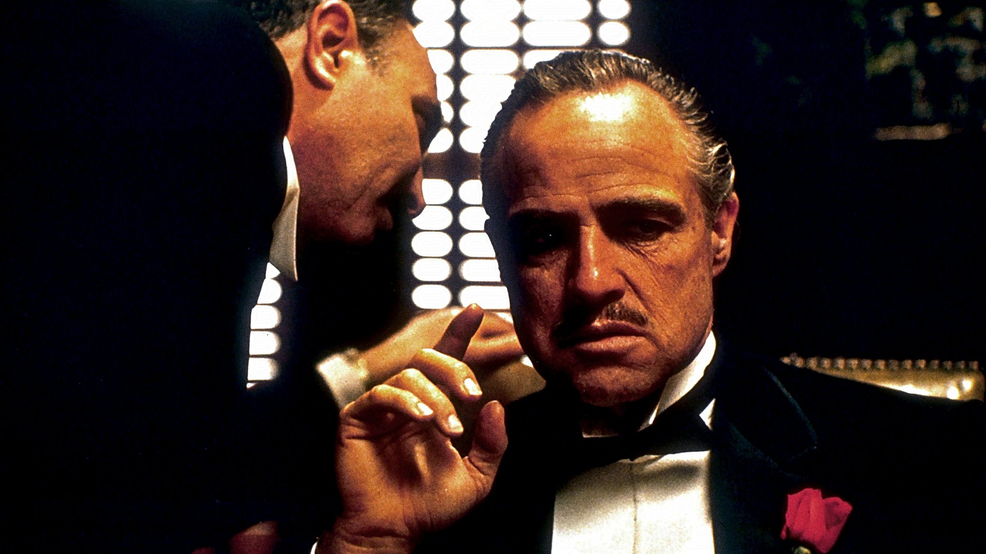 Cinematic background from The Godfather 1972 - Spanning the years 1945 to 1955, a chronicle of the fictional Italian-American Corleone crime family. When organized crime family patriarch, Vito Corleone barely survives an attempt on his life, his youngest son, Michael steps in to take care of the would-be killers, launching a campaign of bloody revenge.