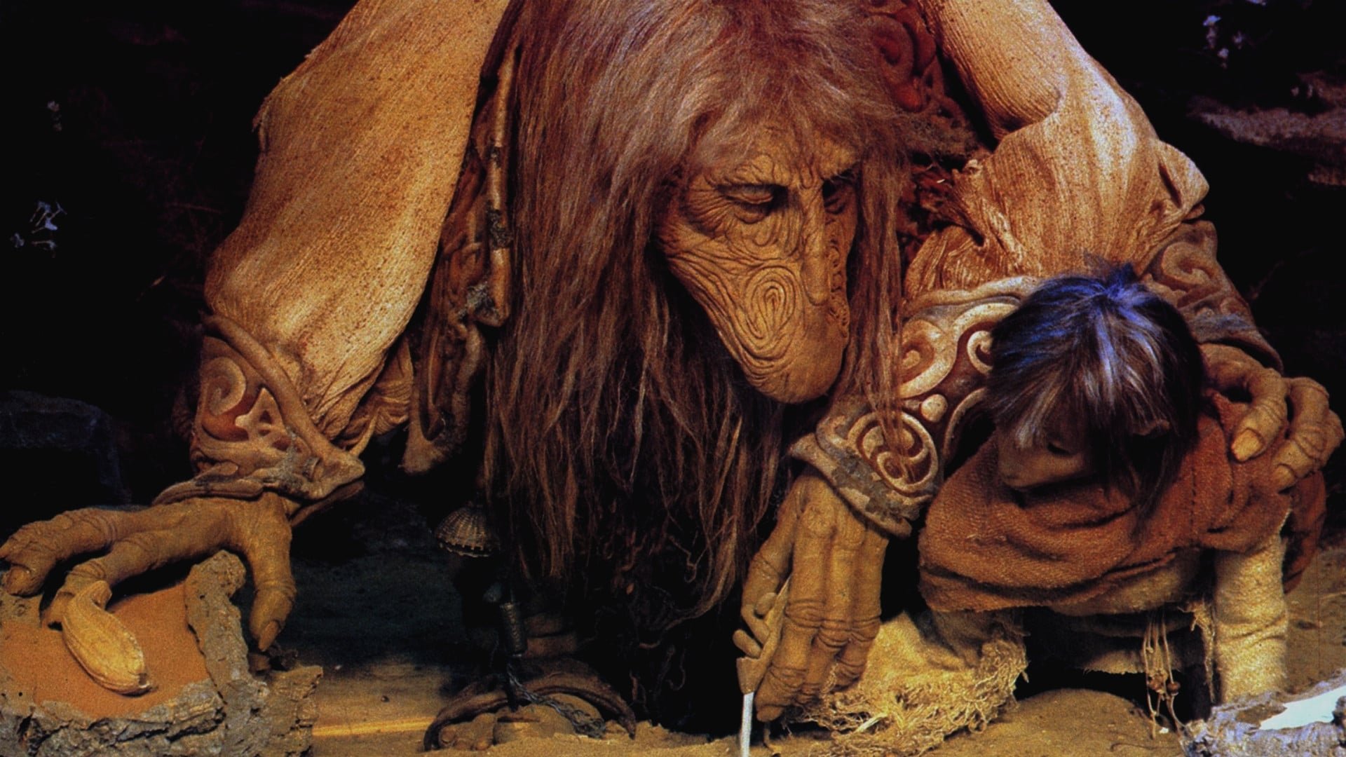 Cinematic background from The Dark Crystal 1982 - On another planet in the distant past, a Gelfling embarks on a quest to find the missing shard of a magical crystal and restore order to his world, before the grotesque race of Skeksis find and use the crystal for evil.