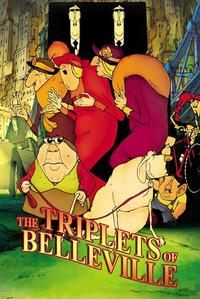 Official poster of The Triplets of Belleville 2003 directed by [object Object]